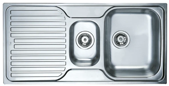 40109147-Teka Princess 60 Düz Sol Çelik Eviye (Ara Kartonlu) ürün görseli 1