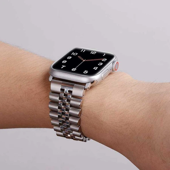 Apple Watch 42mm KRD-36 Metal Kordon - Resim 3