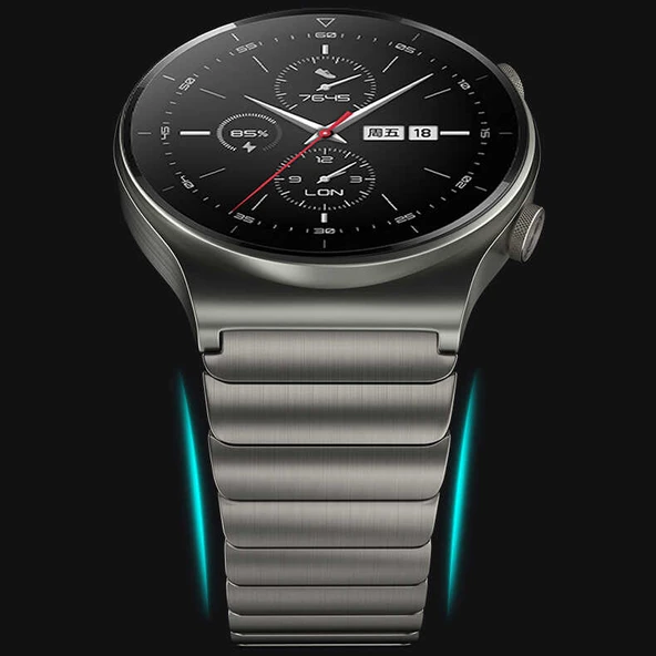 Gear S3 KRD-35 22mm Metal Kordon - Resim 7