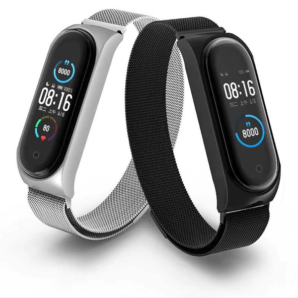 Xiaomi Mi Band 6 Zore KRD-01 Metal Kordon ürün görseli 1