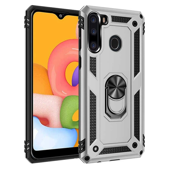 Galaxy A21 Kılıf Zore Vega Kapak ürün görseli 1