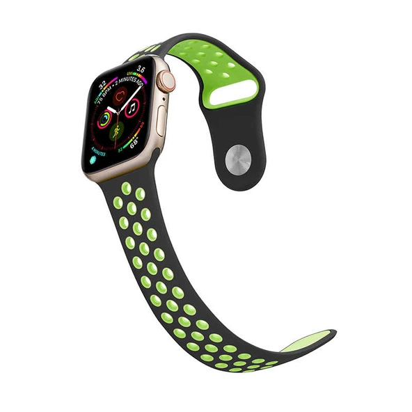 Apple Watch 42mm KRD-02 Silikon Kordon - Resim 4