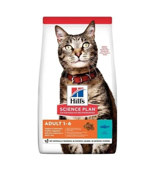 Hill's Adult Optimal Care Ton Balıklı Açık Yetişkin Kedi Maması 1,5 KG ürün görseli 1
