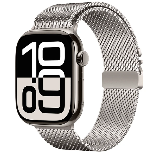 Apple Watch 38mm Zore KRD-121 Metal Hasır Kordon ürün görseli 1