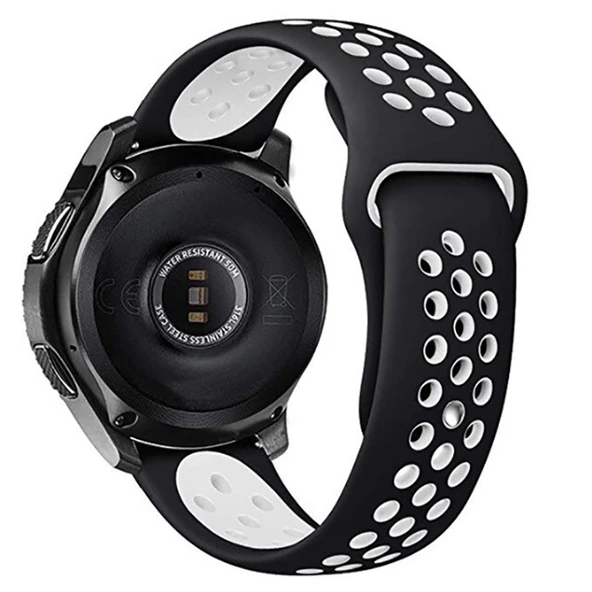 Gear S3 (22mm) KRD-02 Silikon Kordon - Resim 8