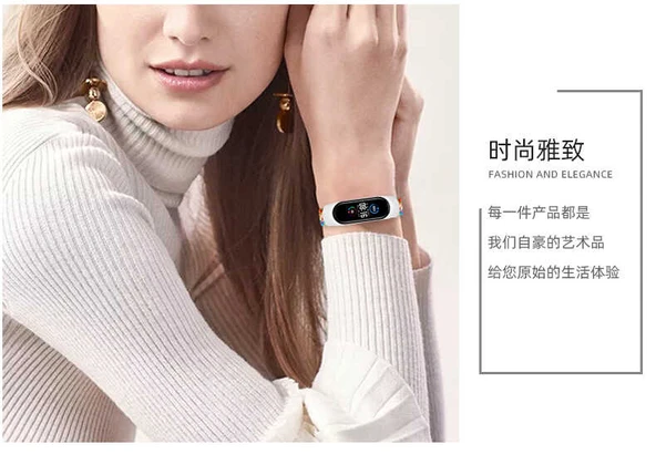 Xiaomi Mi Band 4 KRD-49 Örgü Kordon - Resim 7
