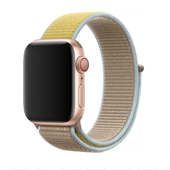 Apple Watch 38mm Zore KRD-03 Hasır Kordon ürün görseli 1