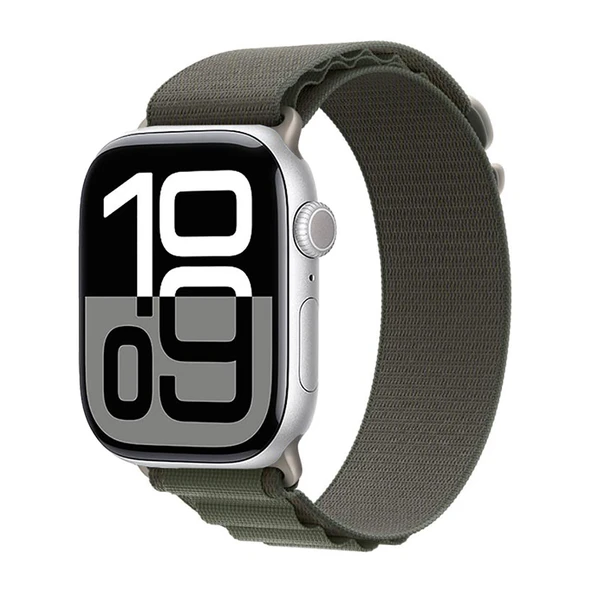 Apple Watch 10 46mm Zore KRD-74 Hasır Kordon ürün görseli 1