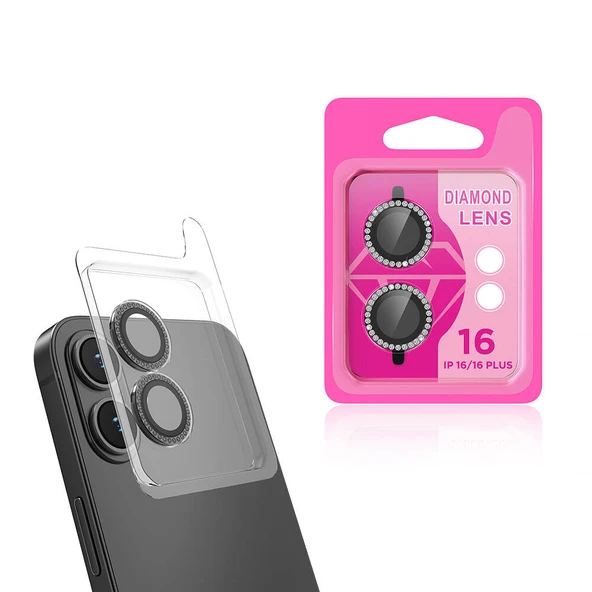 Apple iPhone 16 Zore CL-06 Kamera Lens Koruyucu ürün görseli 1