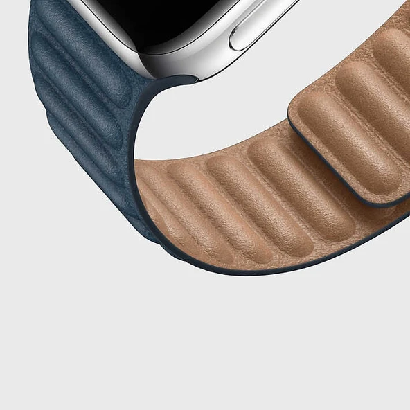 ​​​Apple Watch 40mm KRD-34 Deri Kordon - Resim 2