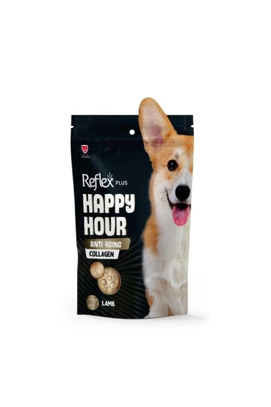 Reflex Happy Hour Anti-Aging Collagen Kuzu Etli Yetişkin Köpek Ödül Maması 60Gr ürün görseli 1