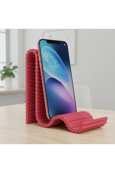 usin Kırmızı Çok Pozisyonlu Kullanılabilir Cep Telefonu Tablet Tutucu Cep Telefonu Tutacağı Standı ürün görseli 1