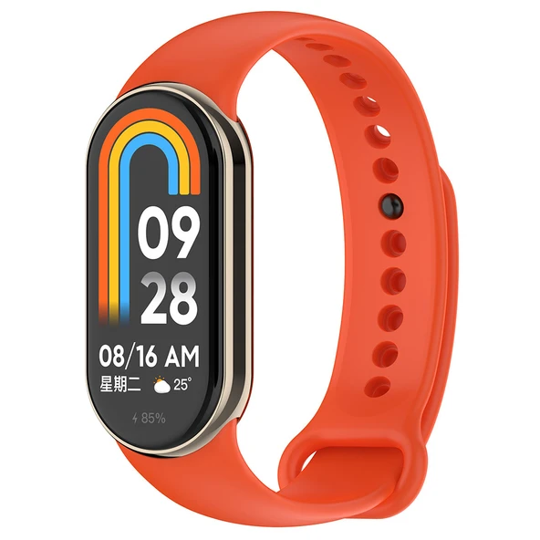 Xiaomi Mi Band 9 Serisi Klasik Kordon Silikon Strap Kayış ürün görseli 1