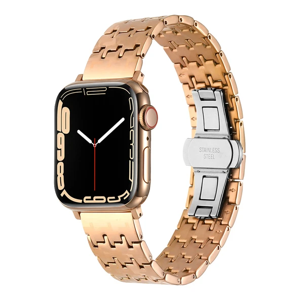Apple Watch 44mm Zore KRD-86 Metal Kordon ürün görseli 1