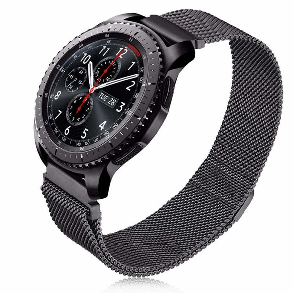 Gear S2 (20mm) KRD-12 Metal Kordon - Resim 2