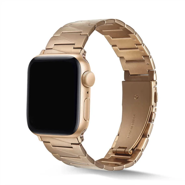 Apple Watch 7 41mm KRD-48 Metal Kordon - Resim 11