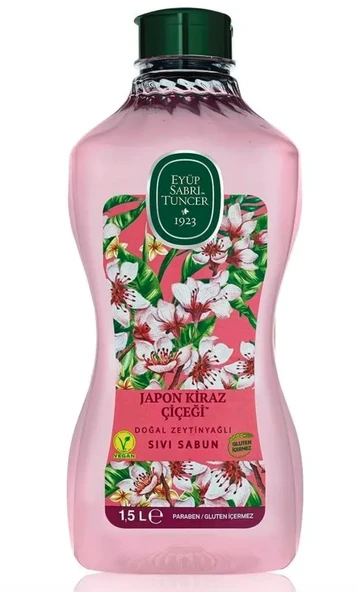 Eyüp Sabri Tuncer Sıvı Sabun Japon Kiraz Çiçeği 1,5 lt ürün görseli 1