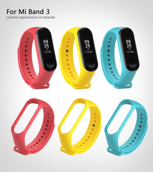 Xiaomi Mi Band 3 Silikon Kordon - Resim 4