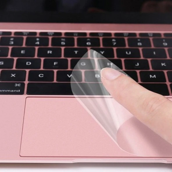Macbook Air 13 M3-M4 ile Uyumlu Mat Parmak Izi Bırakmayan Touchpad Koruyucu 2 Adet ürün görseli 1