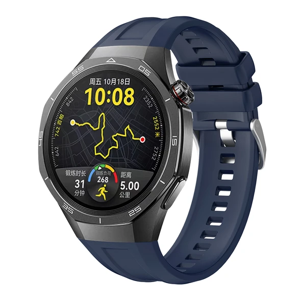 Huawei Watch GT5 Pro 46mm Zore KRD-130 Silikon Kordon Strap Kayış ürün görseli 1