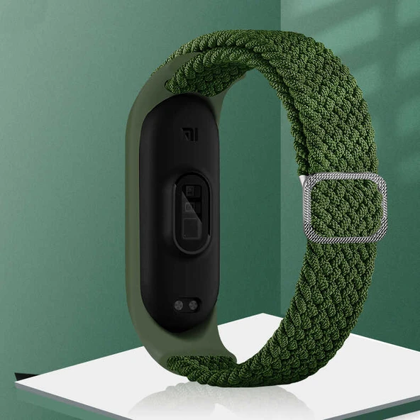 Xiaomi Mi Band 4 KRD-49 Örgü Kordon - Resim 2