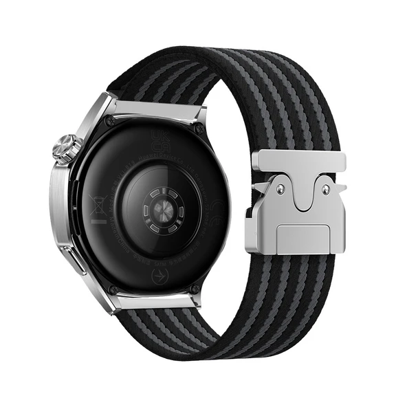 Gear S3 Zore KRD-133 22mm Naylon Kumaş Hasır Örgülü Kordon ürün görseli 1