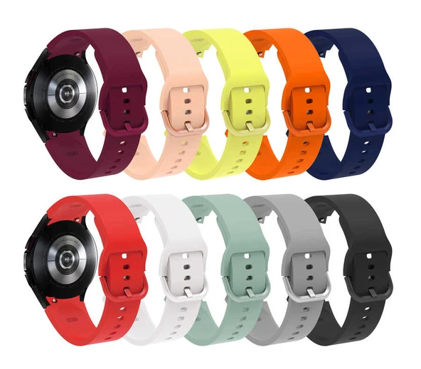Galaxy Watch 4 44mm KRD-50 Silikon Kordon - Resim 2
