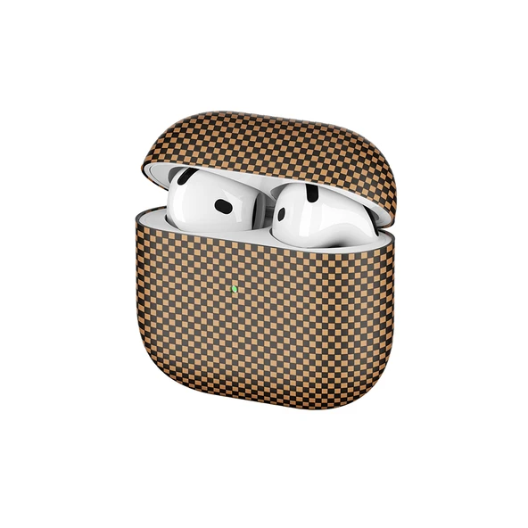 Apple Airpods 4 Zore Airbag 43 600D Karbon Fiber Kulaklık Kılıfı ürün görseli 1