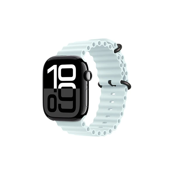 Apple Watch 10 46mm Zore KRD-75 Silikon Kordon ürün görseli 1