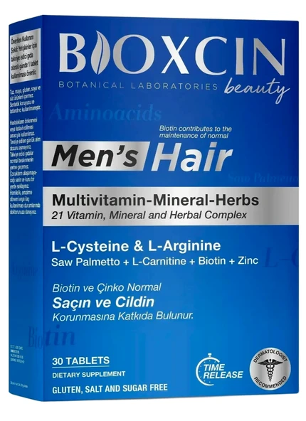 Bioxcin Mens Hair 30 Tablet ürün görseli 1