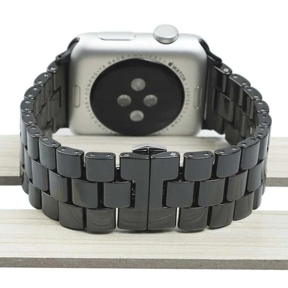 Apple Watch 44mm KRD-15 Metal Kordon - Resim 9
