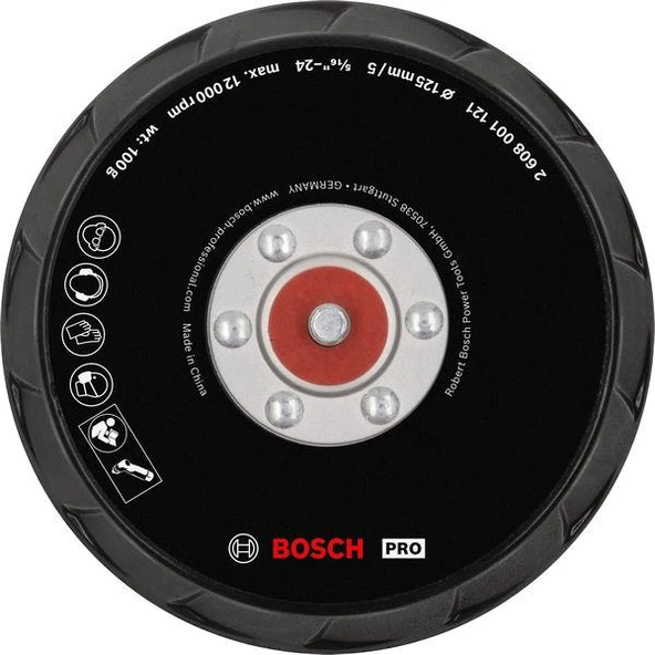 Bosch PRO Cilalama Tabanı 125 mm , GPX 12 V-125 ürün görseli 1