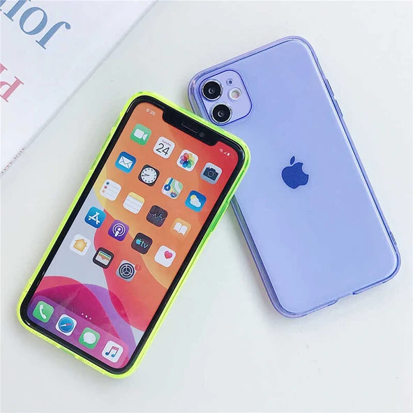 Apple iPhone 11 Kılıf Zore Mun Silikon - Resim 2