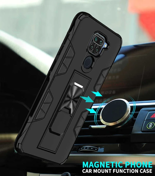 Xiaomi Redmi Note 9 Kılıf Zore Volve Kapak - Resim 8