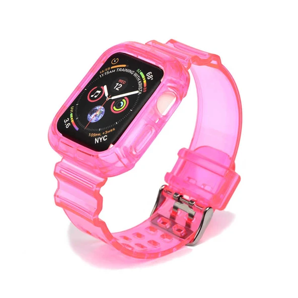 Apple Watch 42mm KRD-27 Silikon Kordon - Resim 11