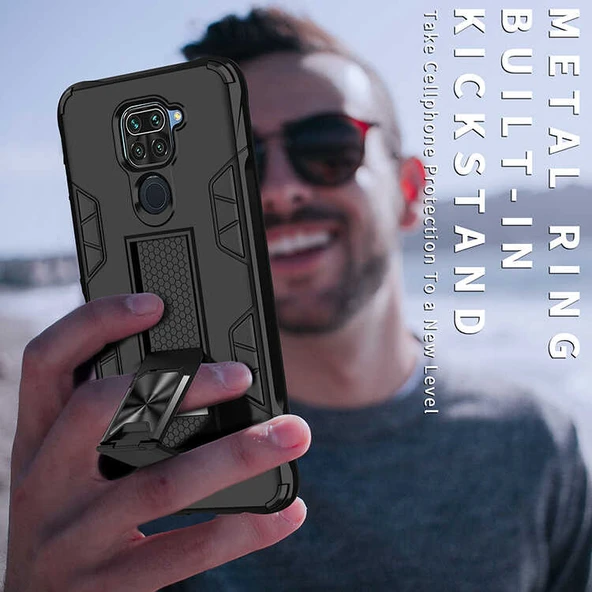 Xiaomi Redmi Note 9 Kılıf Zore Volve Kapak - Resim 11
