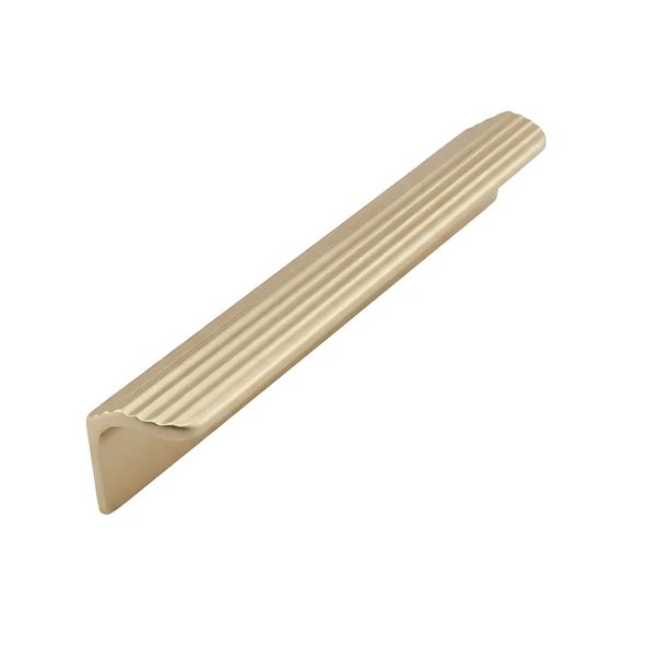 Olifka Çizgili Albrifin Çekmece Kulp 224 mm Modern Lüks Mobilya Dolap Çekmece Kulbu Metal ürün görseli 1