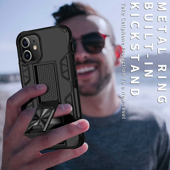 Apple iPhone 12 Pro Max Kılıf Zore Volve Kapak - Resim 11