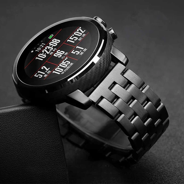 Gear S2 (20mm) KRD-20 Metal Kordon - Resim 2