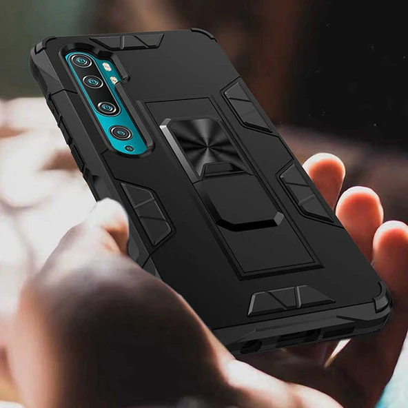 Xiaomi Mi Note 10 Lite Kılıf Zore Volve Kapak - Resim 5