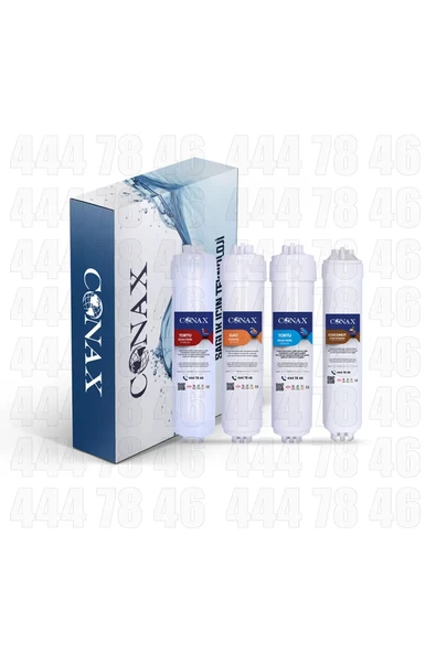 Conax Inline 4 Aşama Orijinal Filtre Seti ürün görseli 1