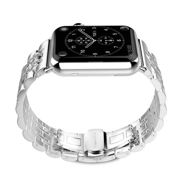 Apple Watch 38mm KRD-14 Metal Kordon - Resim 4