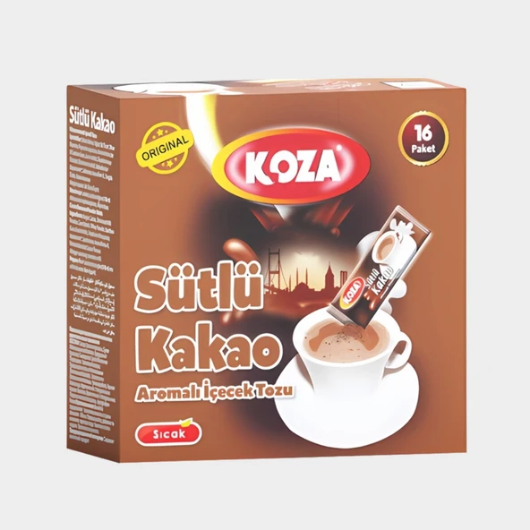 Tek Içimlik Kakao Aro. Içecek Tozu (16 STİCK) ürün görseli 1