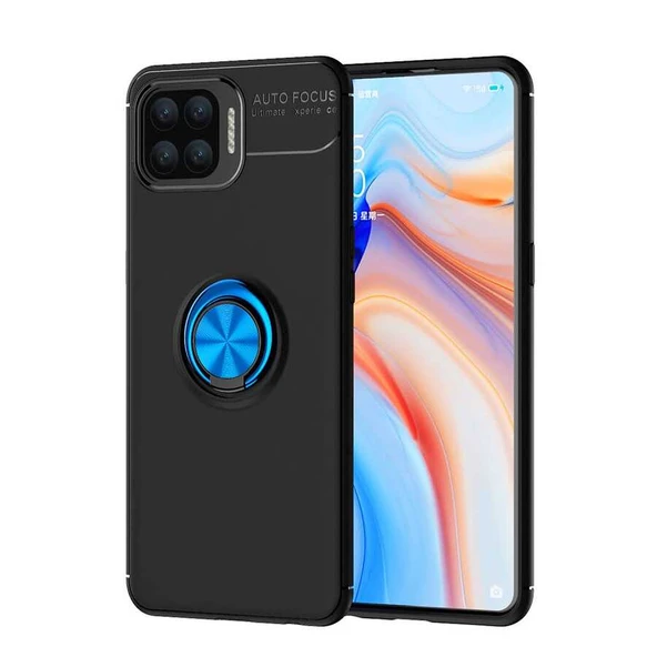 Oppo Reno 4 Lite Kılıf Zore Ravel Silikon Kapak ürün görseli 1