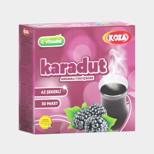 Az Şekerli Tek İçimlik Karadut Aro. İçecek Tozu (30 Stick) ürün görseli 1