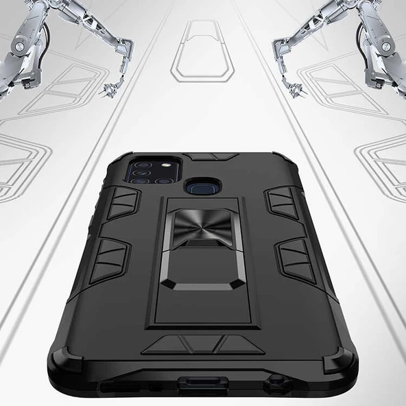 Galaxy A21S Kılıf Zore Volve Kapak - Resim 3