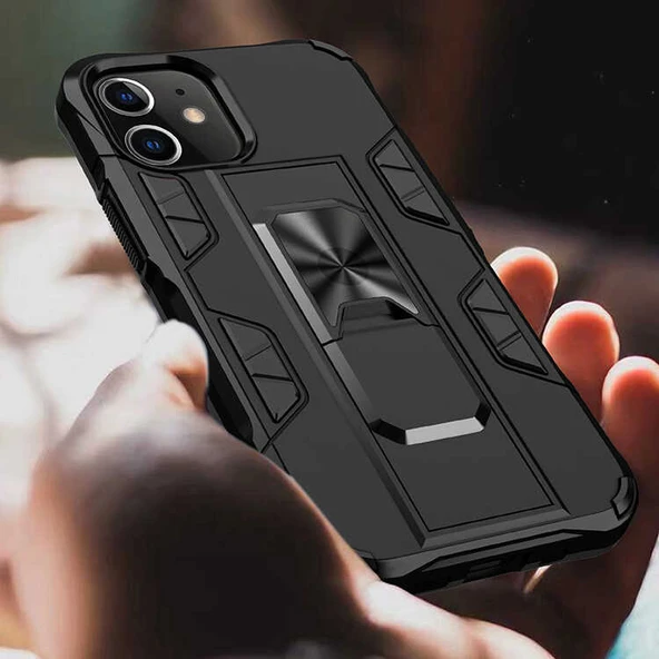 Apple iPhone 12 Pro Max Kılıf Zore Volve Kapak - Resim 5