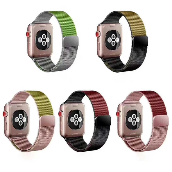 Apple Watch 42mm KRD-22 Metal Kordon - Resim 5