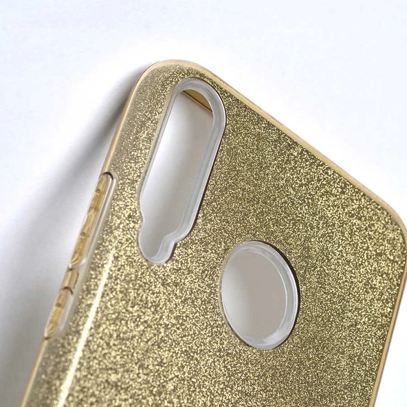 Huawei P40 Lite E Kılıf Zore Shining Silikon - Resim 3