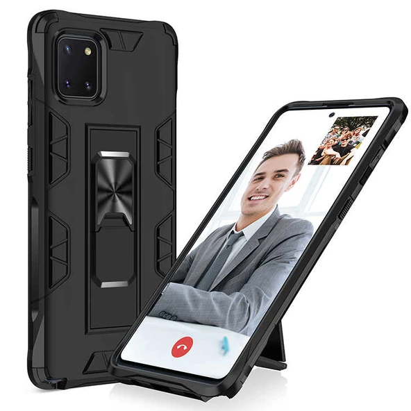 Galaxy A81 (Note 10 Lite) Kılıf Zore Volve Kapak - Resim 12